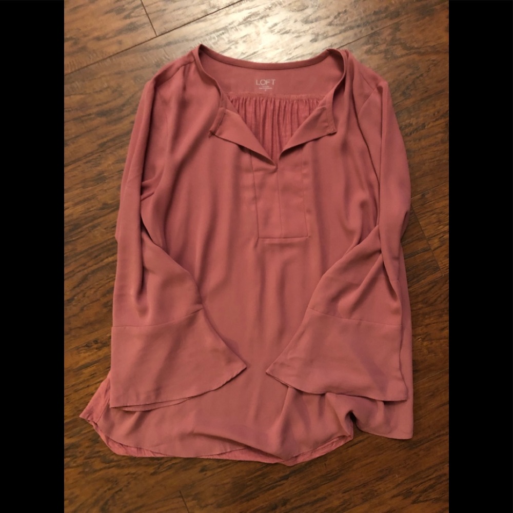 Loft Bell sleeve blouse